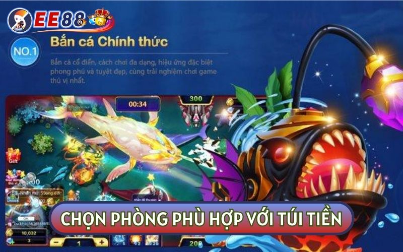 Để thành công nhanh chóng bạn nên chọn phòng chơi phù hợp