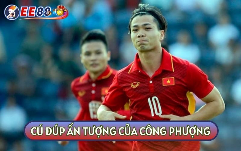 CÚ ĐÚP TRONG BÓNG ĐÁ gây ấn tượng của Công Phượng ở trận giao hữu tại Thái Lan