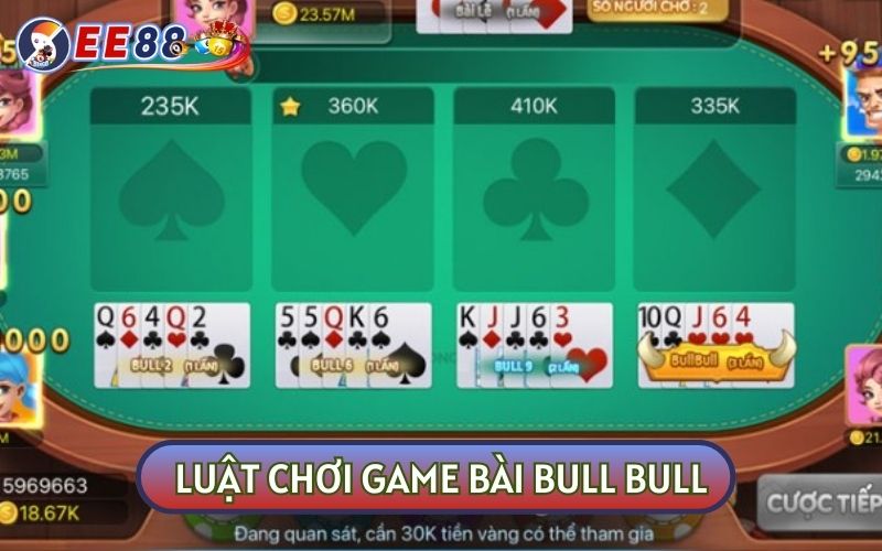 Theo các chuyên gia luật chơi GAME BÀI BULL BULL không quá khó