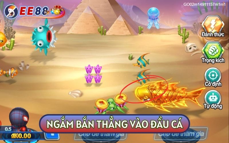 Bắn thẳng vào đầu mục tiêu là cách nhanh nhất để hạ gục chúng