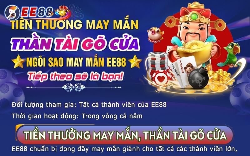 Ưu đãi thần tài gõ cửa không yêu cầu thành viên phải đăng ký nhận thưởng